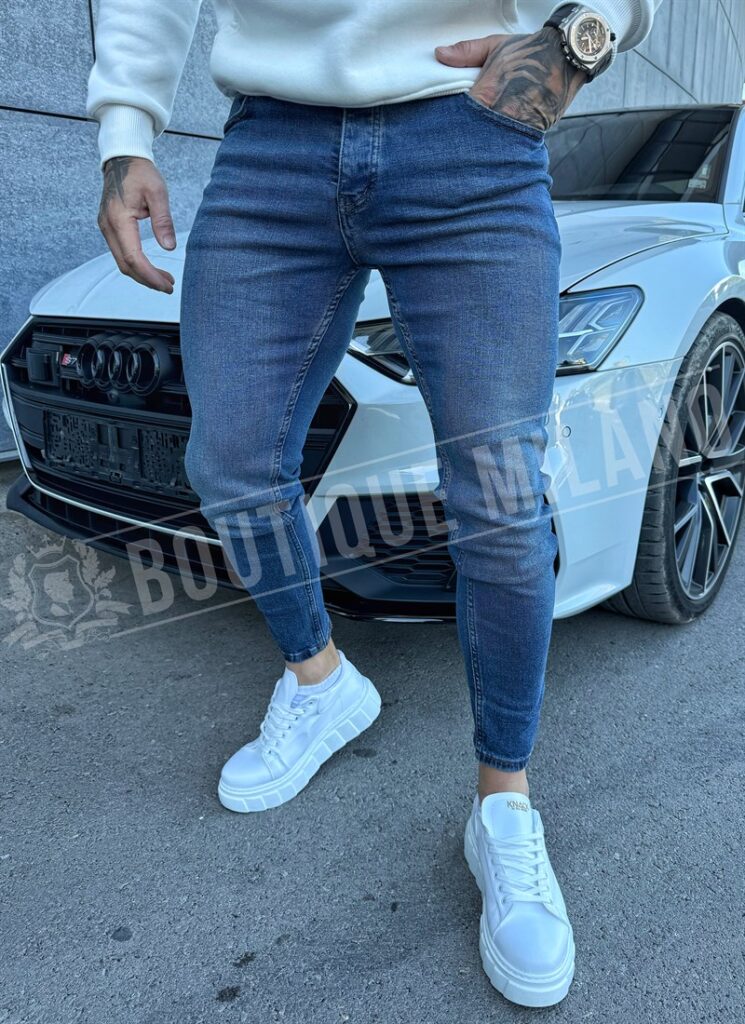 Ανδρικό μπλε τζιν A626