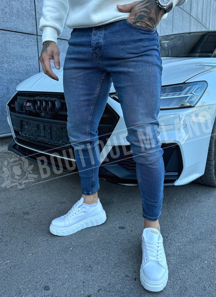 Ανδρικό μπλε τζιν A626