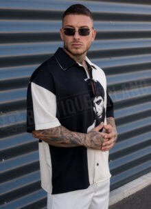 Ανδρικό oversized πουκάμισο “Scarface Edition” R1002