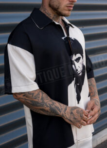 Ανδρικό oversized πουκάμισο “Scarface Edition” R1002